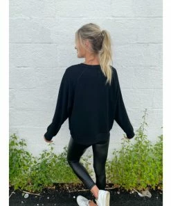 Six Fifty Good Intentions Crew Sweatshirts & Sweaters Black -Six Fifty Shop unnamed file 118