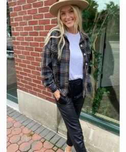 Six Fifty Blame It On Me Shacket Coats, Jackets & Blazers Black