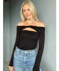 Six Fifty For The Girls Long Sleeve Tops Black