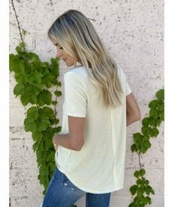 Six Fifty Always And Forever Tee Tops Yellow 5 Six Fifty Always And Forever Tee Tops Yellow -Six Fifty Shop unnamed file 151