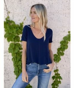 Six Fifty Always And Forever Tee Tops Navy 5 Six Fifty Always And Forever Tee Tops Navy -Six Fifty Shop unnamed file 154