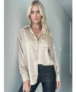 Six Fifty No Drama Top [Champagne] Tops