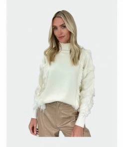 Six Fifty Cascade Sweater - Ivory Sweatshirts & Sweaters