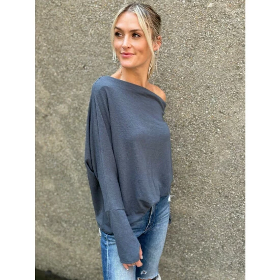 Six Fifty The Anywhere Top Tops Slate 1 Six Fifty The Anywhere Top Tops Slate