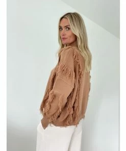 Six Fifty Cascade Sweater - Croissant Sweatshirts & Sweaters 5 Six Fifty Cascade Sweater - Croissant Sweatshirts & Sweaters -Six Fifty Shop unnamed file 206