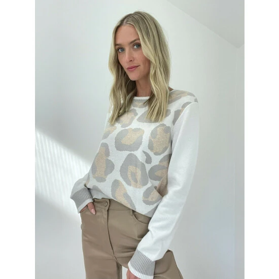 Six Fifty Lexi Sweater - Tan Sweatshirts & Sweaters 2 Six Fifty Lexi Sweater - Tan Sweatshirts & Sweaters - Image 2