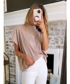 Six Fifty Made Of Miracles Tee Tops Nude