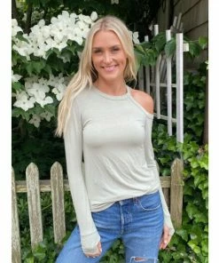 Six Fifty City Girl Top Tops Sage