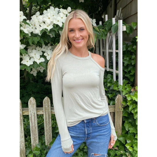 Six Fifty City Girl Top Tops Sage 1 Six Fifty City Girl Top Tops Sage