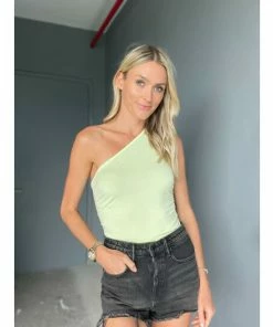 Six Fifty The Statement Tank Clothing Lime