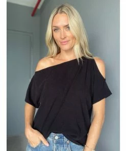 Six Fifty Take My Hand Tee Tops Black