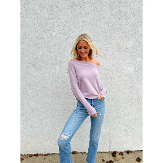 Six Fifty The Anywhere Top Tops Lavender 3 Six Fifty The Anywhere Top Tops Lavender - Image 3