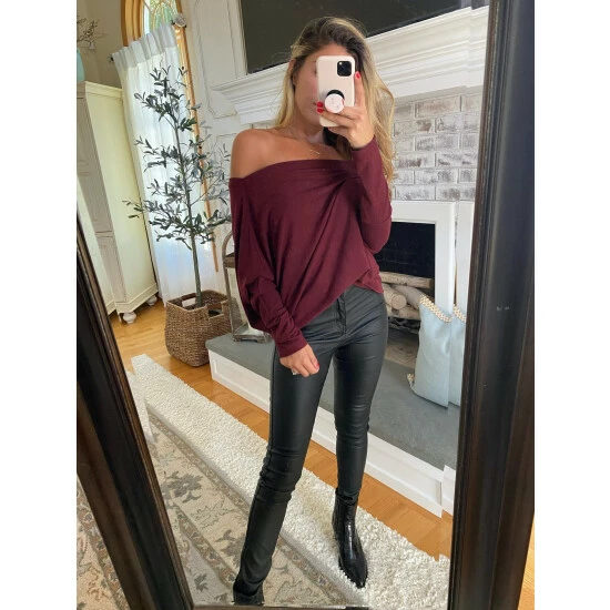 Six Fifty The Anywhere Top Tops Wine 5 Six Fifty The Anywhere Top Tops Wine - Image 5