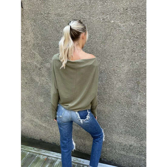 Six Fifty The Anywhere Top Tops Olive 4 Six Fifty The Anywhere Top Tops Olive - Image 4