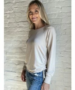 Six Fifty Take It All Top Tops Taupe