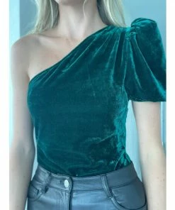 Six Fifty Seasons Greetings Bodysuit Tops Pine -Six Fifty Shop unnamed file 38