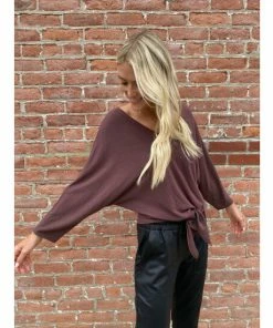 Six Fifty Just Between Us V-Neck Tops Raisin 7 Six Fifty Just Between Us V-Neck Tops Raisin -Six Fifty Shop unnamed file 394