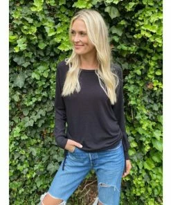 Six Fifty Take It All Top Tops Black