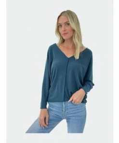 Six Fifty Tribeca Top - Teal Tops -Six Fifty Shop unnamed file 413