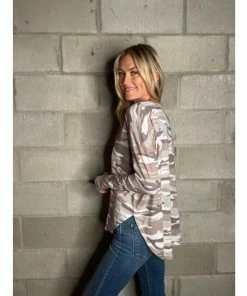 Six Fifty See You There Long Sleeve Tops White Camo -Six Fifty Shop unnamed file 419