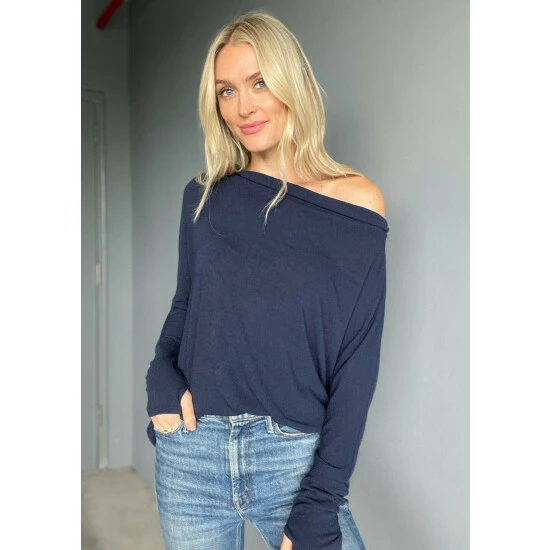 Six Fifty The Anywhere Top Tops Navy 1 Six Fifty The Anywhere Top Tops Navy