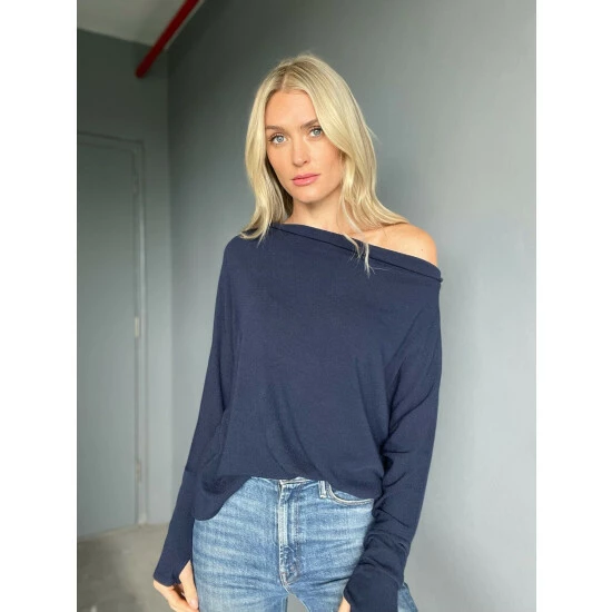 Six Fifty The Anywhere Top Tops Navy 5 Six Fifty The Anywhere Top Tops Navy - Image 5