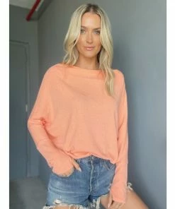 Six Fifty The Anywhere Top Tops Cantaloupe