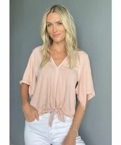 Six Fifty The Heather Top Tops Blush