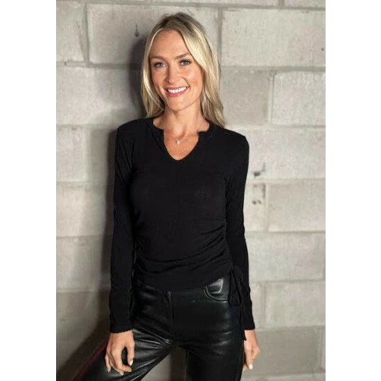 Six Fifty Love Struck Long Sleeve Tops Black 1 Six Fifty Love Struck Long Sleeve Tops Black