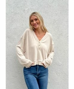 Six Fifty Risk It All Sweater Sweatshirts & Sweaters Taupe