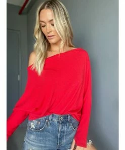 Six Fifty The Anywhere Top Tops Red