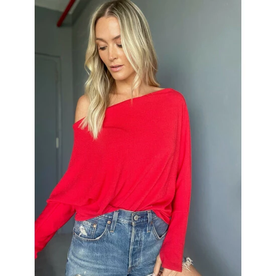 Six Fifty The Anywhere Top Tops Red 1 Six Fifty The Anywhere Top Tops Red