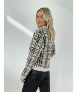 Six Fifty Rory Cardigan - Latte/Black Sweatshirts & Sweaters -Six Fifty Shop unnamed file 46