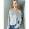 Six Fifty The Anywhere Top Tops Heather Grey