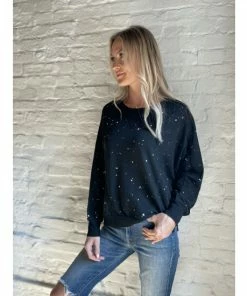 Six Fifty All In The Details Pullover Sweatshirts & Sweaters Black -Six Fifty Shop unnamed file 473