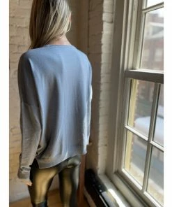 Six Fifty Meet Me In The Middle Sweater Sweatshirts & Sweaters Sky Blue -Six Fifty Shop unnamed file 479