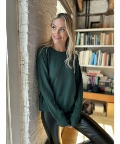 Six Fifty Meet Me In The Middle Sweater Sweatshirts & Sweaters Hunter