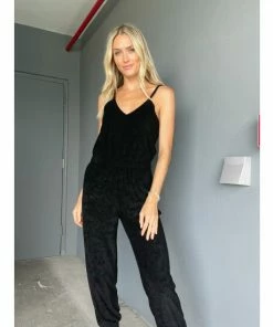 Six Fifty Shop 10 Six Fifty The Terry Jumpsuit Jumpsuits & Rompers Black