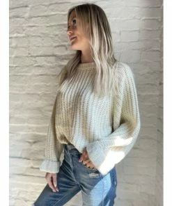 Six Fifty Luisa Chunky Sweater Sweatshirts & Sweaters Cream -Six Fifty Shop unnamed file 56