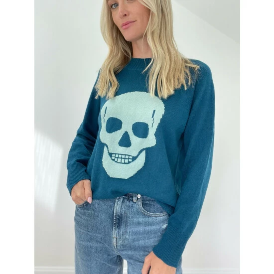 Six Fifty Harley Sweater - Blue Sweatshirts & Sweaters 2 Six Fifty Harley Sweater - Blue Sweatshirts & Sweaters - Image 2