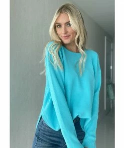 Six Fifty Shop 18 Six Fifty Lola Pullover Sweater Sweatshirts & Sweaters Turquoise