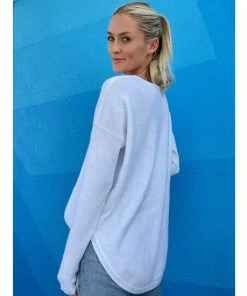 Six Fifty Lola Pullover Sweater Sweatshirts & Sweaters White -Six Fifty Shop unnamed file 600