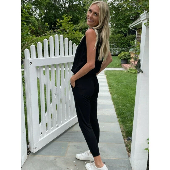 Six Fifty Coast To Coast Jumpsuit Jumpsuits & Rompers Black 4 Six Fifty Coast To Coast Jumpsuit Jumpsuits & Rompers Black - Image 4