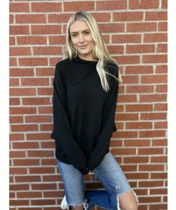 Six Fifty Made For You Sweater Sweatshirts & Sweaters Black -Six Fifty Shop unnamed file 695