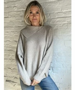 Six Fifty Made For You Sweater Sweatshirts & Sweaters Oatmeal