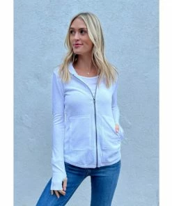 Six Fifty Swear By It Hoodie Sweatshirts & Sweaters White