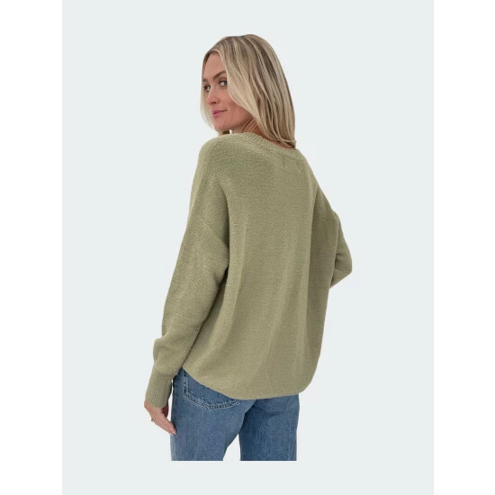 Six Fifty Soft Realm Sweater - Moss Green Sweatshirts & Sweaters 2 Six Fifty Soft Realm Sweater - Moss Green Sweatshirts & Sweaters - Image 2