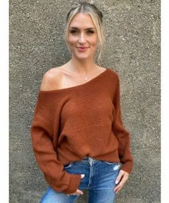 Six Fifty Autumn Days Sweater Sweatshirts & Sweaters Rust