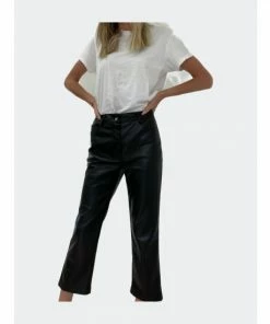 Six Fifty Ricki Crop Pant - Black Pants