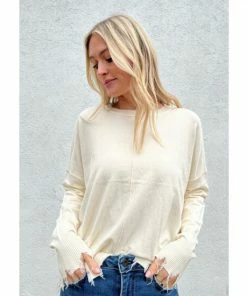 Six Fifty Shop 6 Six Fifty Can't Stop Sweater Sweatshirts & Sweaters Ivory